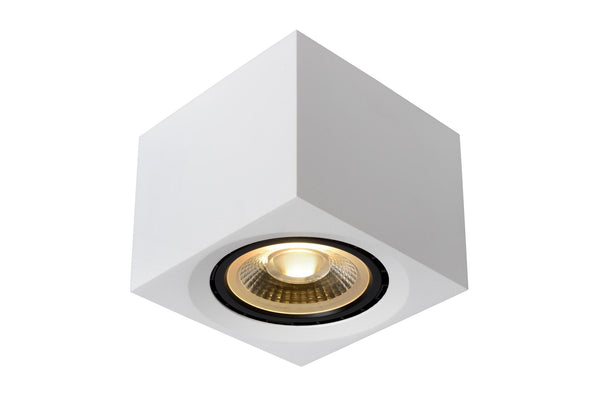 Lucide FEDLER dimbare LED-plafondspot GU10, 12 W, 2200–3000 K, wit