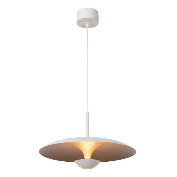 Lucide KENNETH dimbare LED-hanglamp Ø 40 cm, 12 W, wit