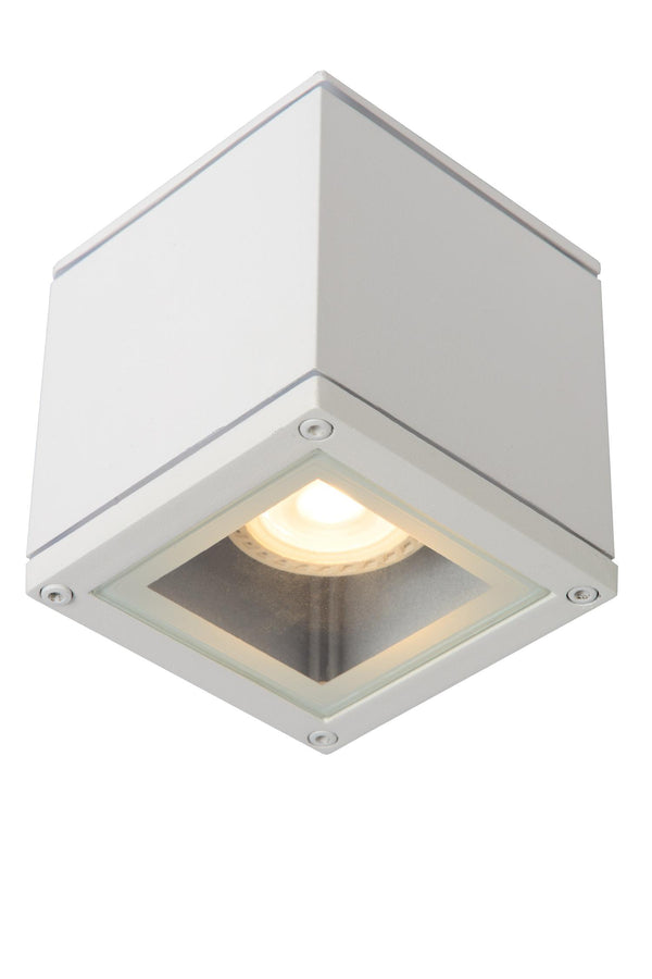Lucide AVEN plafondspot voor de badkamer GU10, IP65, wit