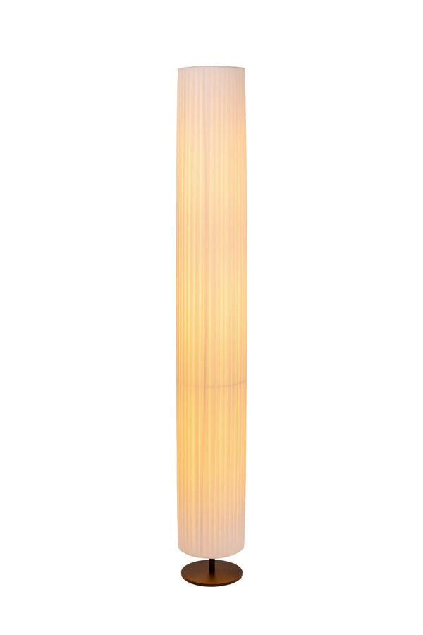 Lucide FOLD vloerlamp Ø 20 cm, 3 × E27, wit