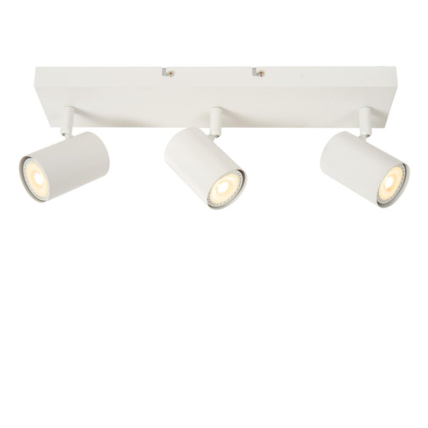 Lucide AMIGO plafondspot 3 × GU10, wit