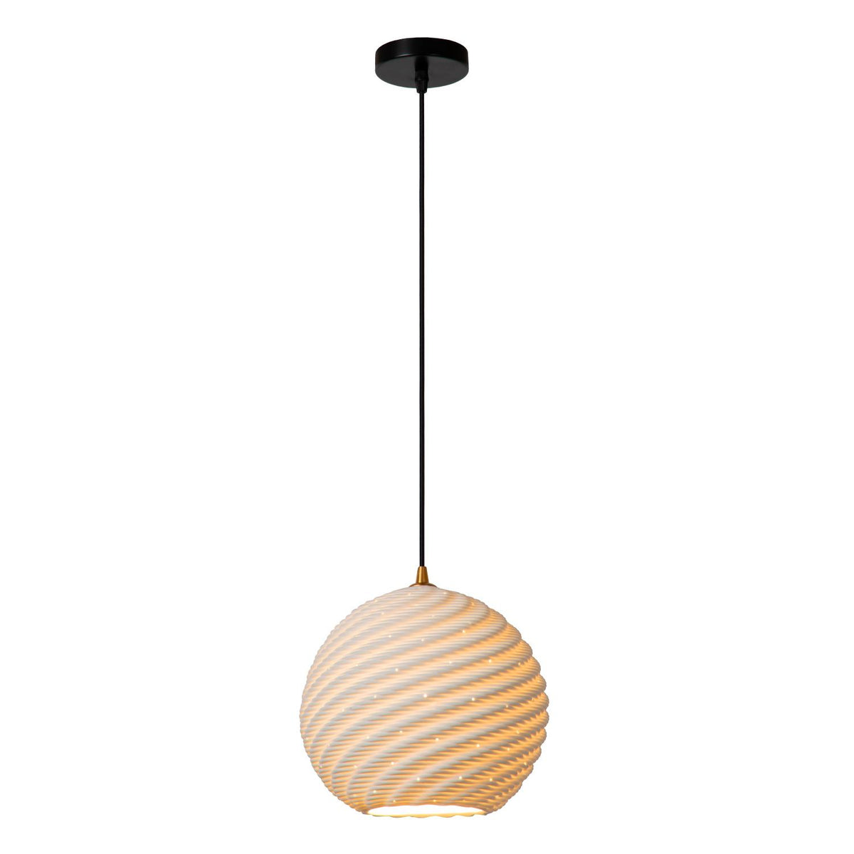 Lucide BINA hanglamp Ø 25 cm, E27, wit
