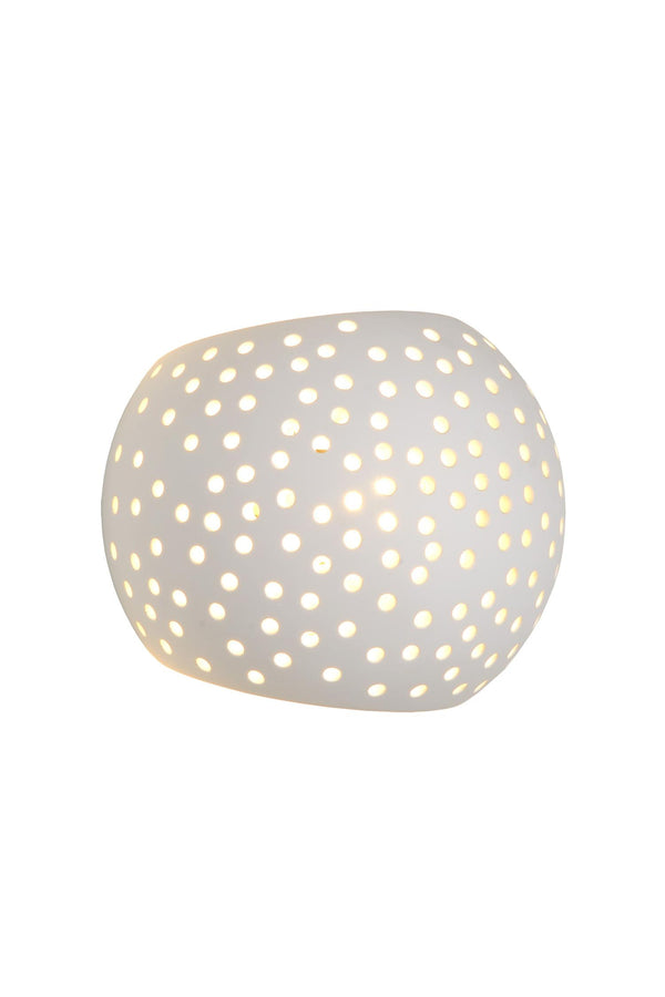 Lucide GIPSY wandlamp G9, wit