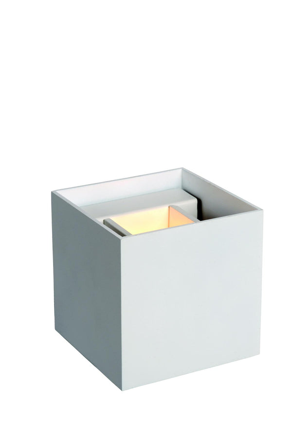 Lucide AXI LED-wandspot voor de badkamer 2 × 3,5 W, IP54, wit