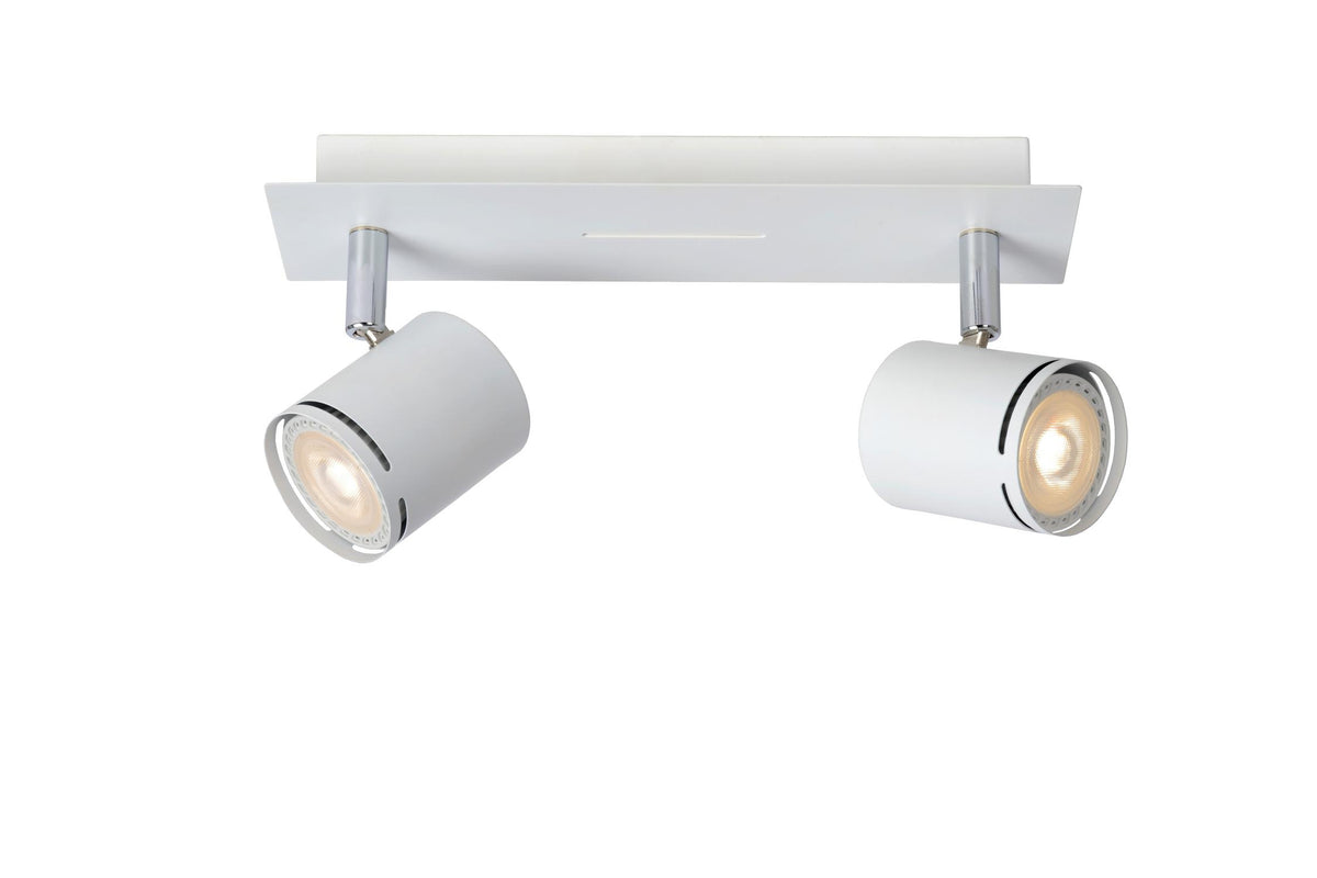 Lucide RILOU dimbare LED-plafondspot 2 × GU10, 2 × 5 W, wit
