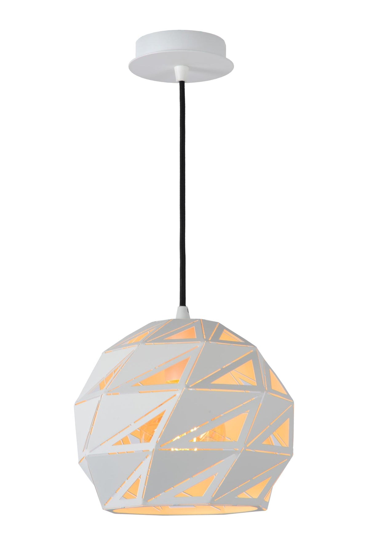 Lucide MALUNGA hanglamp Ø 25 cm, E27, wit