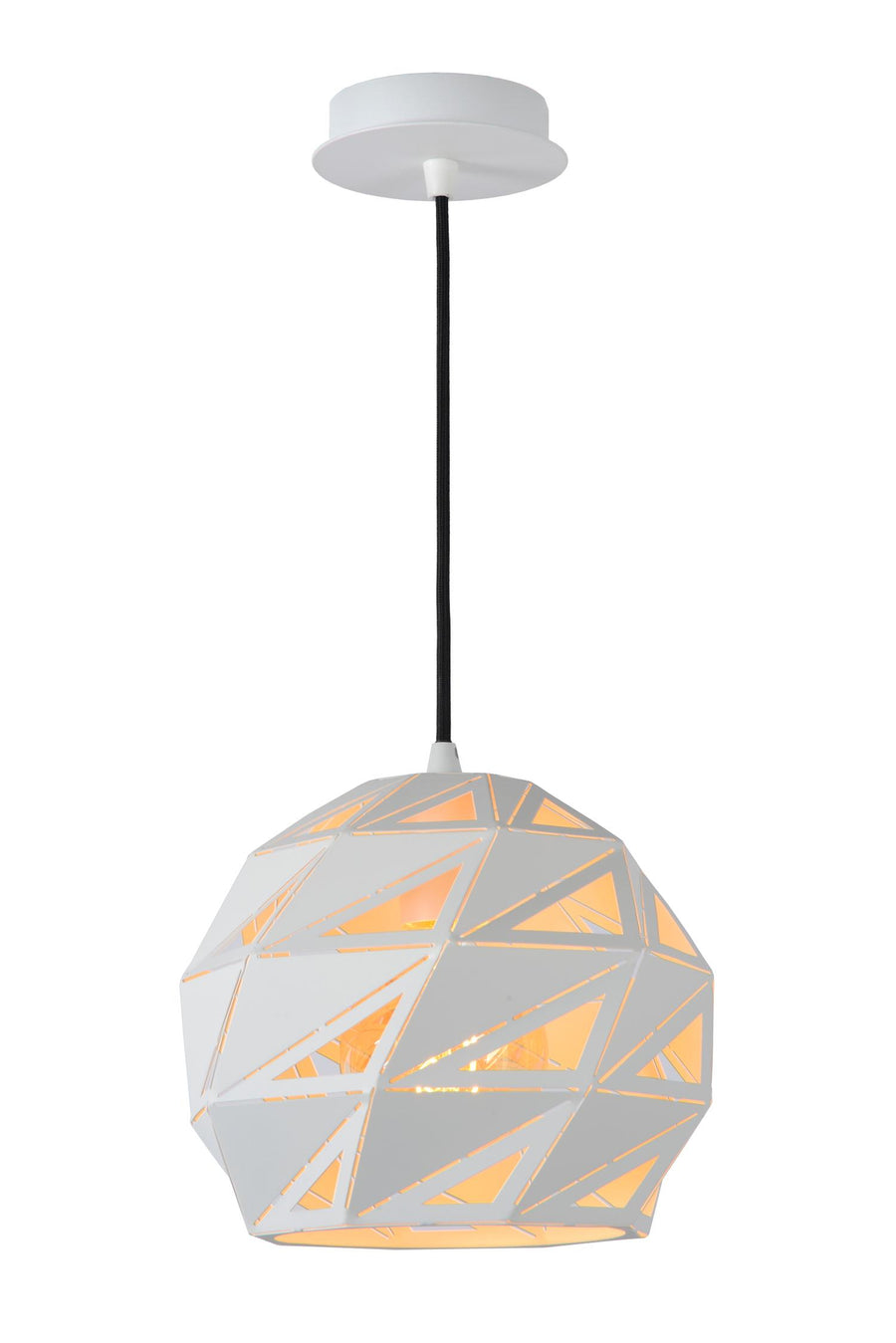 Lucide MALUNGA hanglamp Ø 25 cm, E27, wit