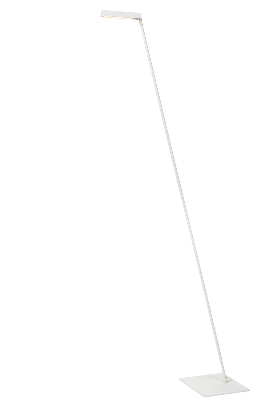 Lucide LAVALE dimbare LED-leesvloerlamp 3 W, wit