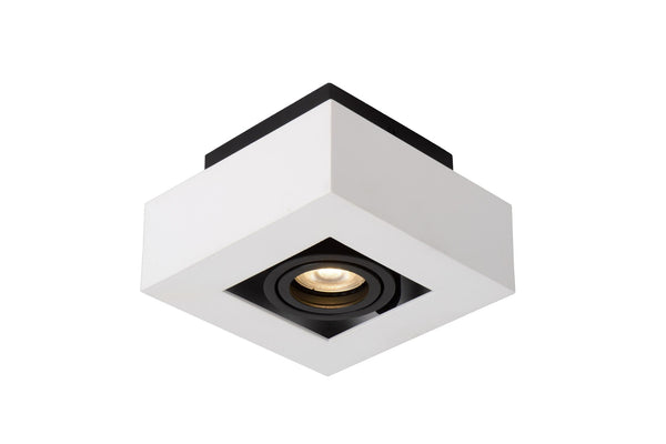 Lucide XIRAX dimbare LED-plafondspot GU10, 5 W, 2200–3000 K, wit