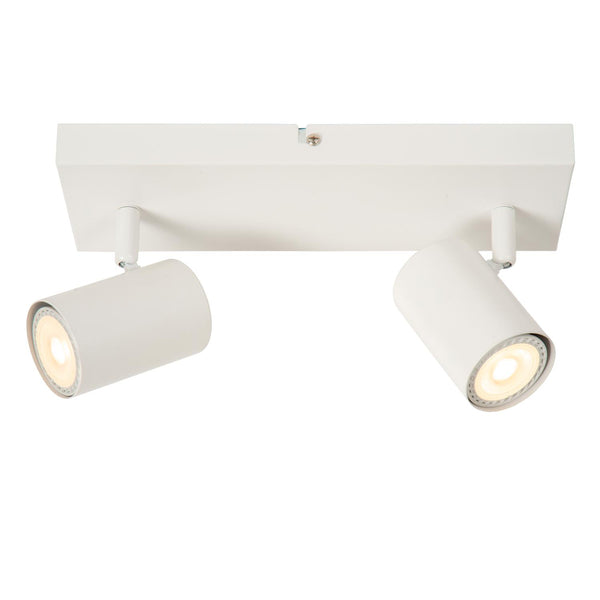 Lucide AMIGO plafondspot 2 × GU10, wit