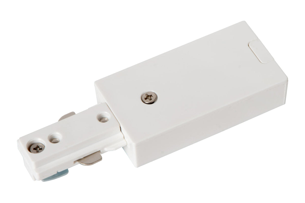 Lucide TRACK railvoeding enkel, wit