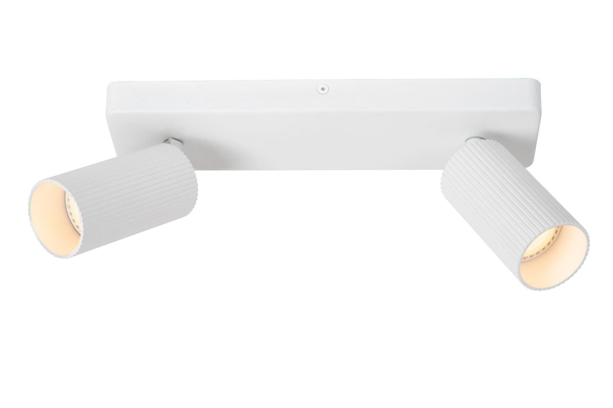 Lucide CLUBS plafondspot 2 × GU10, wit