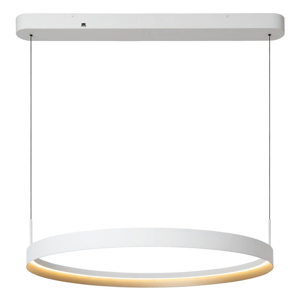 Lucide RADIANT dimbare LED-hanglamp 60 W, 2200–3000 K, wit