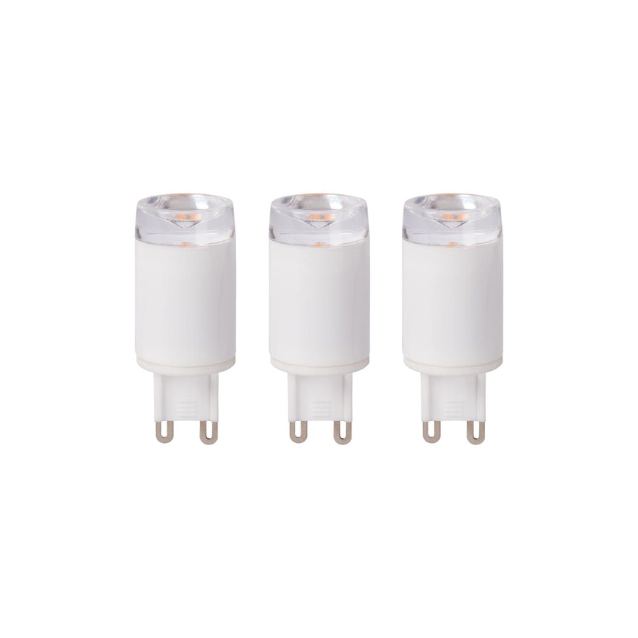 Lucide G9 dimbare LED-lamp Ø 2,1 cm, 3 × 3 W, 2700 K, wit
