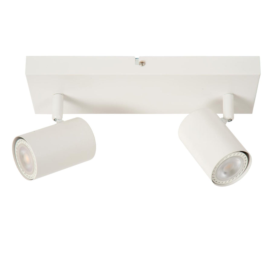 Lucide AMIGO plafondspot 2 × GU10, wit