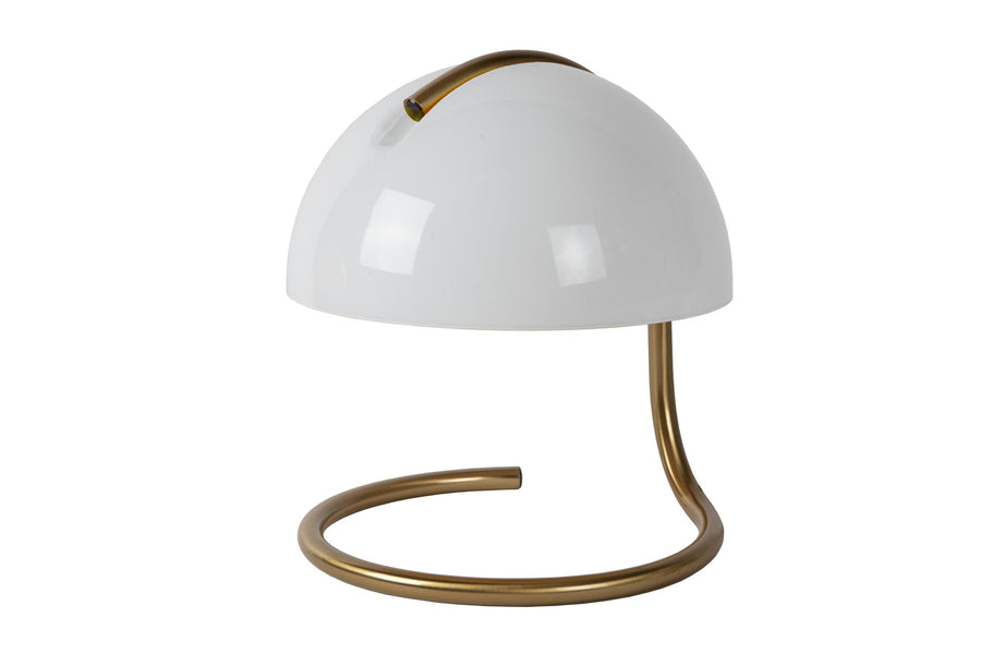 Lucide CATO tafellamp Ø 23,5 cm, E27, wit