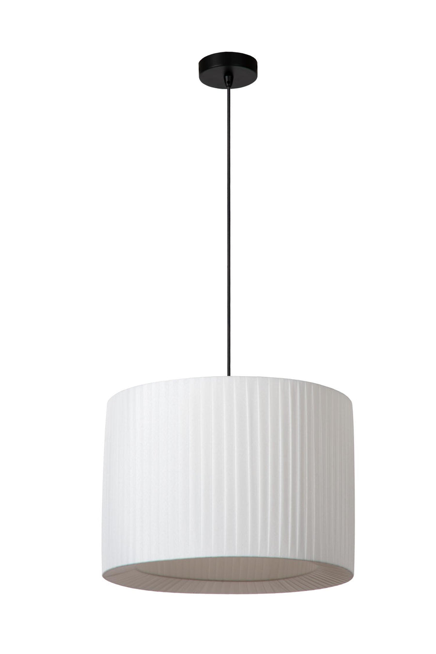 Lucide FOLD hanglamp Ø 40 cm, E27, wit