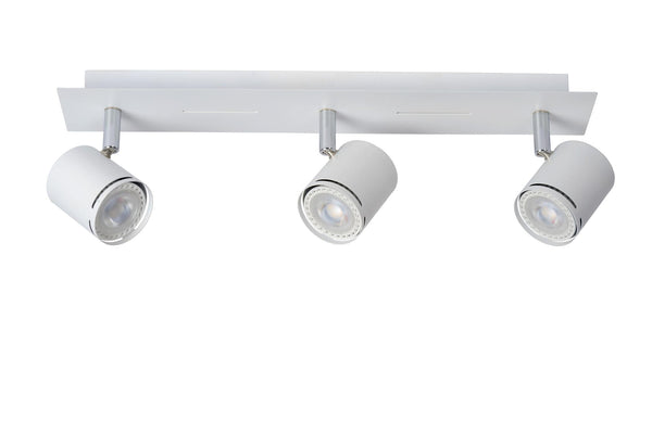 Lucide RILOU dimbare LED-plafondspot 3 × GU10, 3 × 5 W, wit