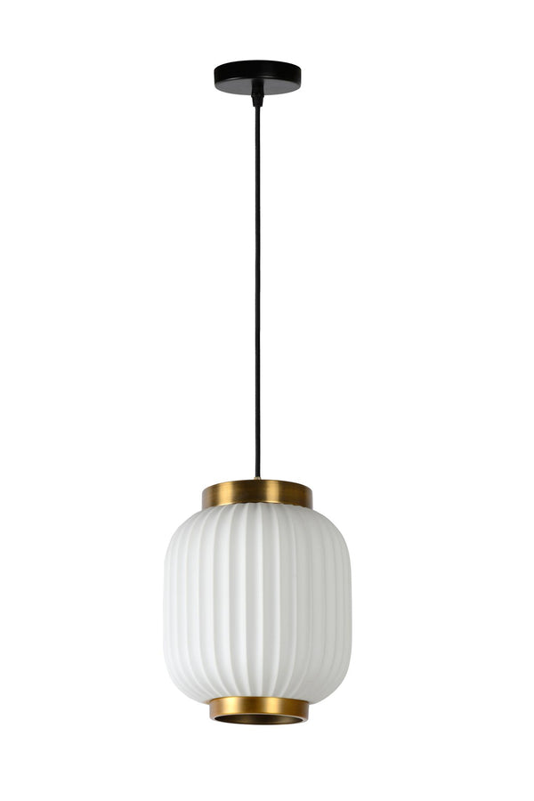 Lucide GOSSE hanglamp Ø 19,5 cm, E27, wit