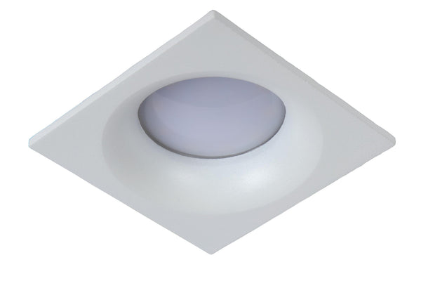 Lucide ZIVA inbouwspot voor de badkamer GU10, IP44, wit