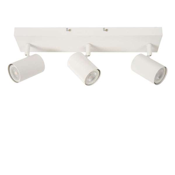 Lucide AMIGO plafondspot 3 × GU10, wit