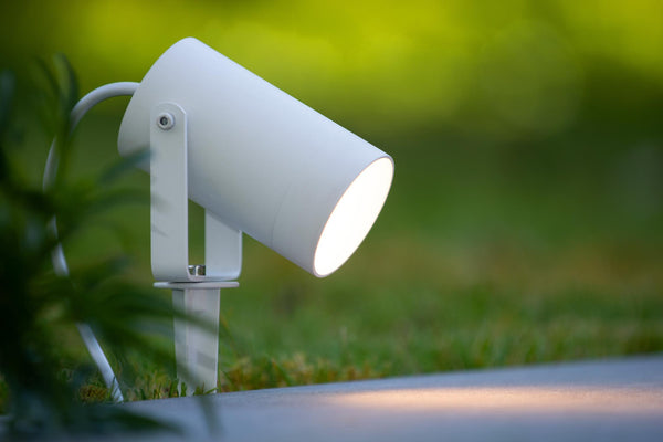 Lucide TAYLOR tuinspot Ø 10 cm, GU10, IP65, wit