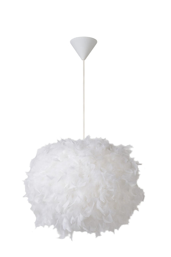 Lucide GOOSY SOFT hanglamp Ø 50 cm, E27, wit