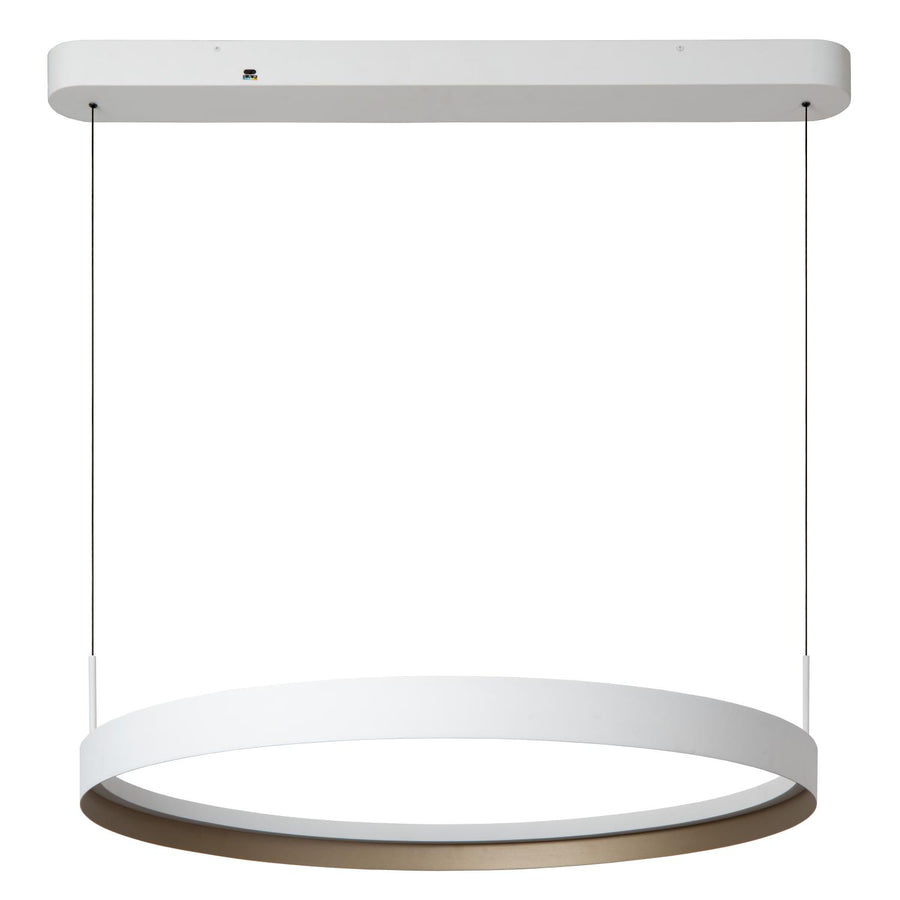 Lucide RADIANT dimbare LED-hanglamp 60 W, 2200–3000 K, wit