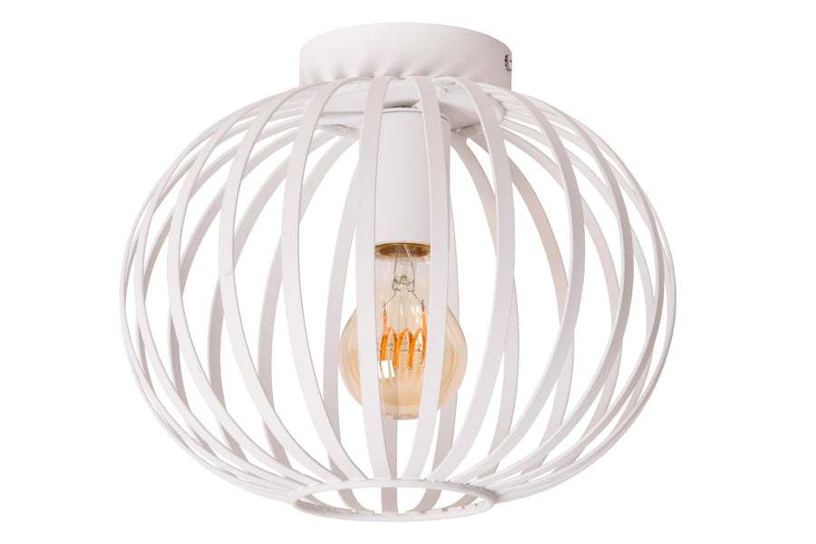 Lucide MANUELA plafondlamp Ø 25 cm, E27, wit