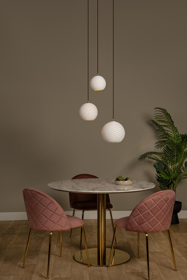 Lucide BINA hanglamp Ø 40 cm, 3 × E27, wit