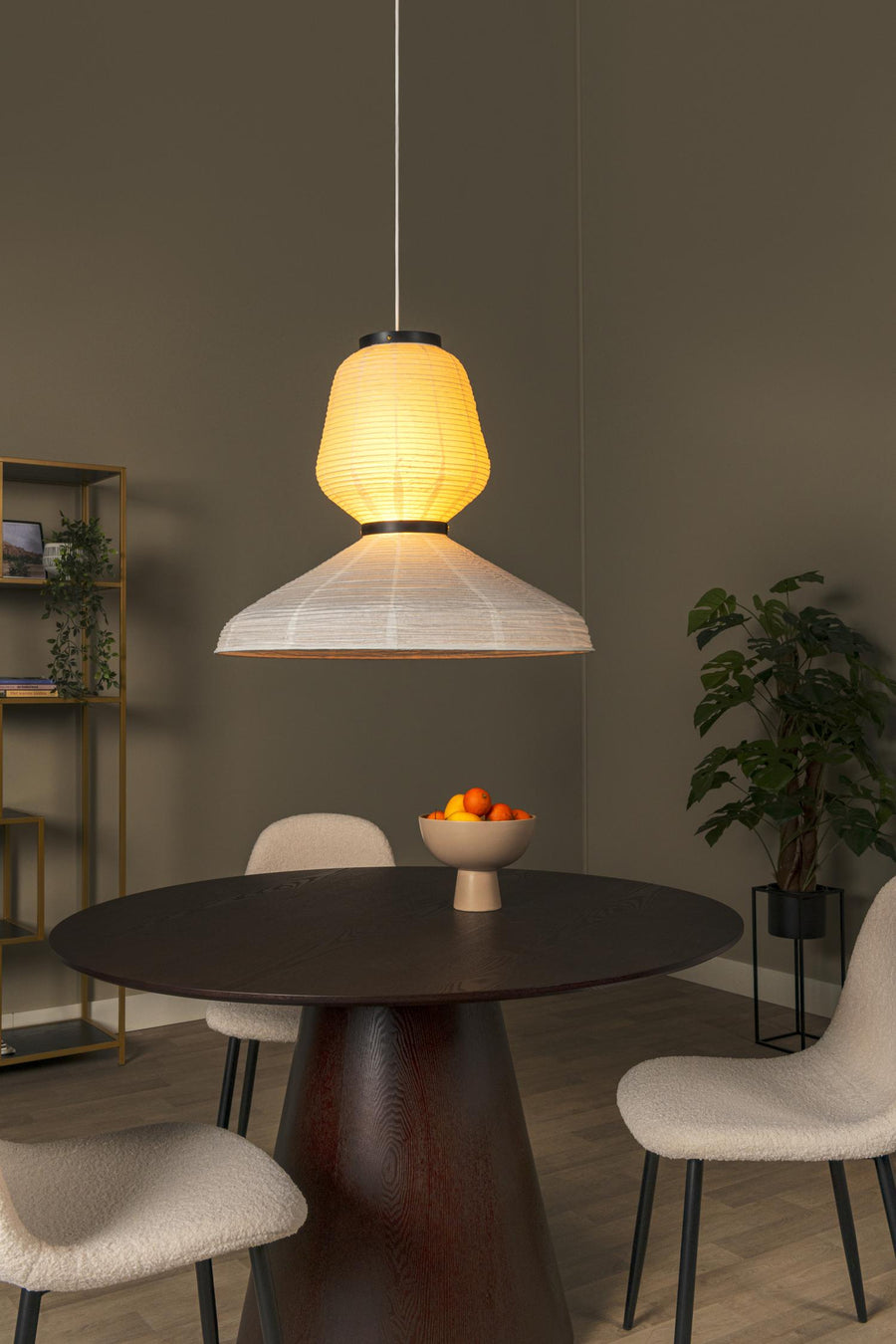 Lucide KEENU hanglamp Ø 67 cm, E27, wit