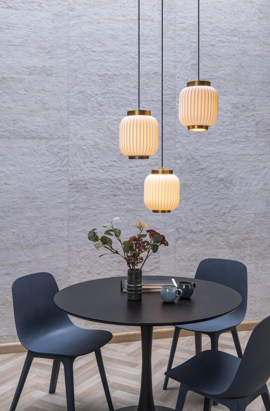 Lucide GOSSE hanglamp 3 × E27, wit
