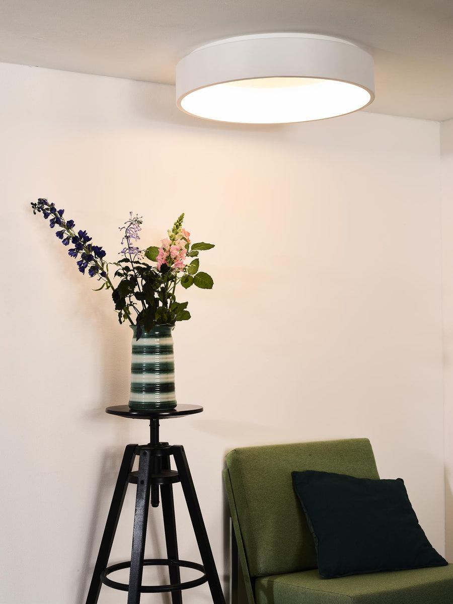 Lucide TALOWE LED dimbare LED-plafondlamp Ø 60 cm, 42 W, wit