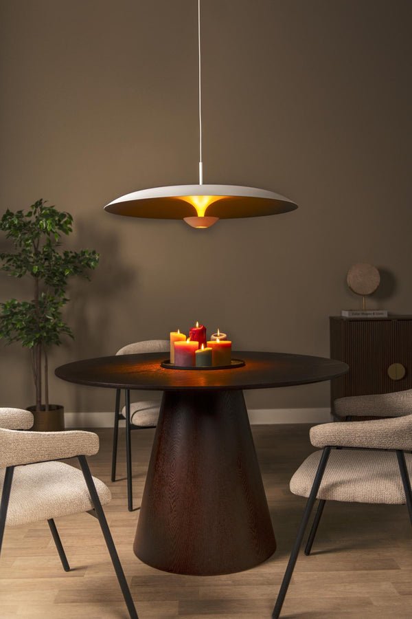 Lucide KENNETH dimbare LED-hanglamp Ø 80 cm, 22 W, wit