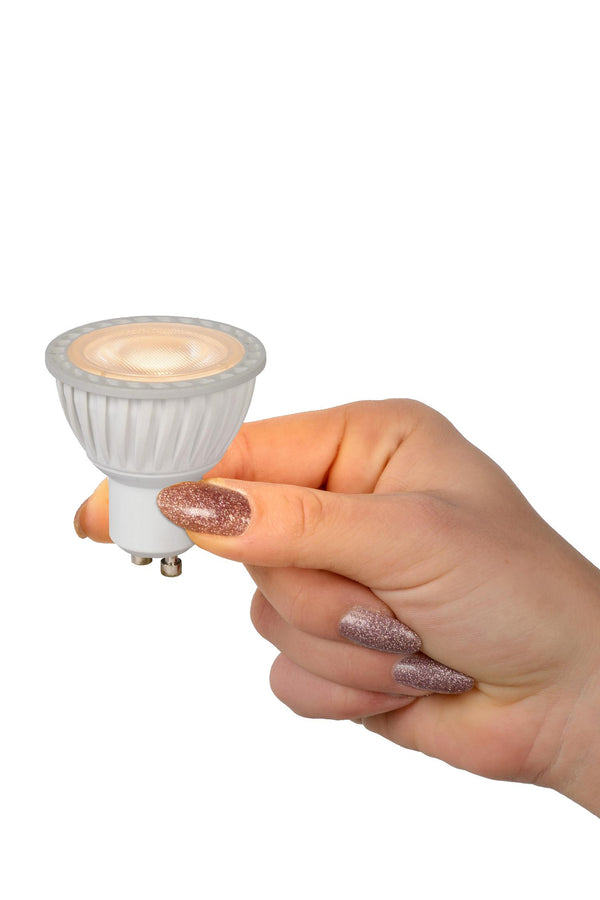 Lucide MR16 dimbare LED-lamp GU10 Ø 5 cm, 5 W, 2200–2700 K, wit