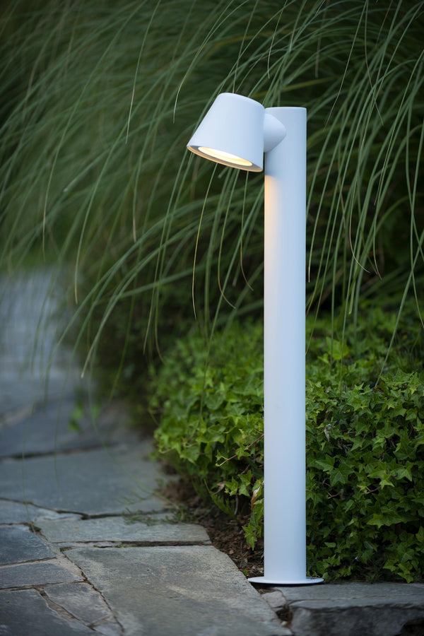 Lucide DINGO-LED dimbare LED-paallamp 5 W, IP44, wit