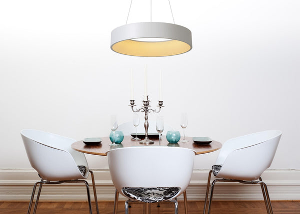 Lucide TALOWE LED dimbare LED-hanglamp Ø 60 cm, 39 W, wit