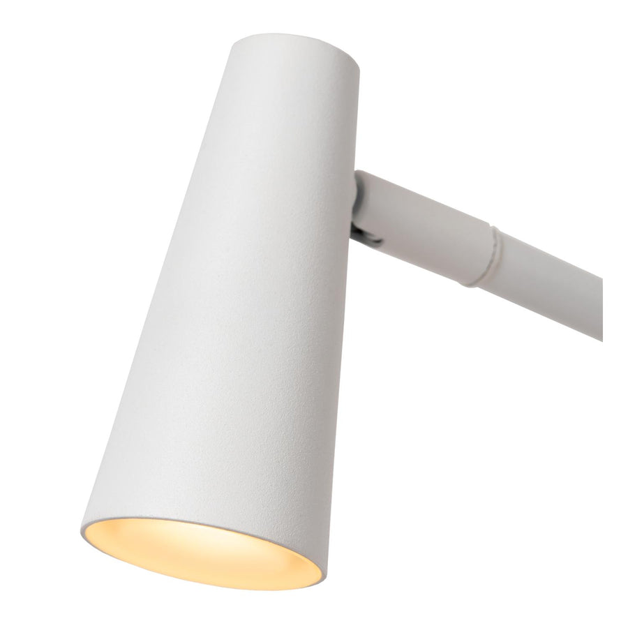 Lucide STIRLING oplaadbare LED-vloerlamp met 3 dimstanden, 3 W, wit