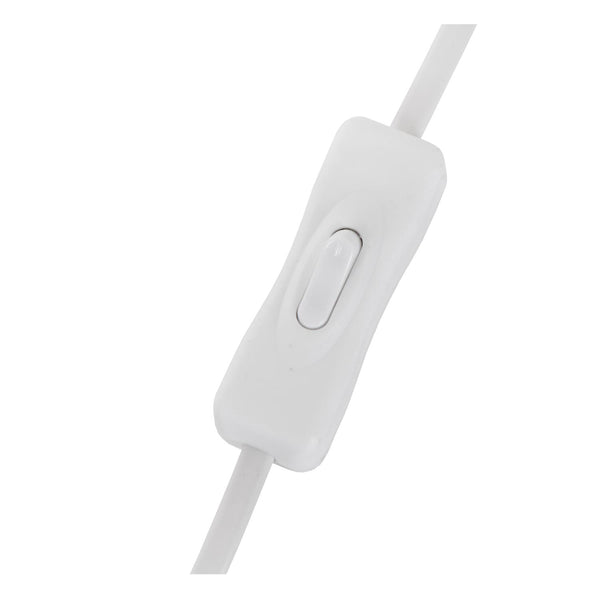 Lucide LA VAGUE tafellamp Ø 30 cm, E27, wit