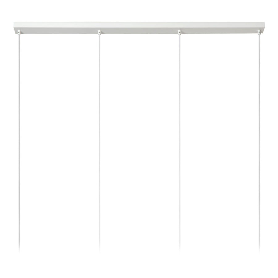 Lucide LA VAGUE hanglamp 4 × E27, wit