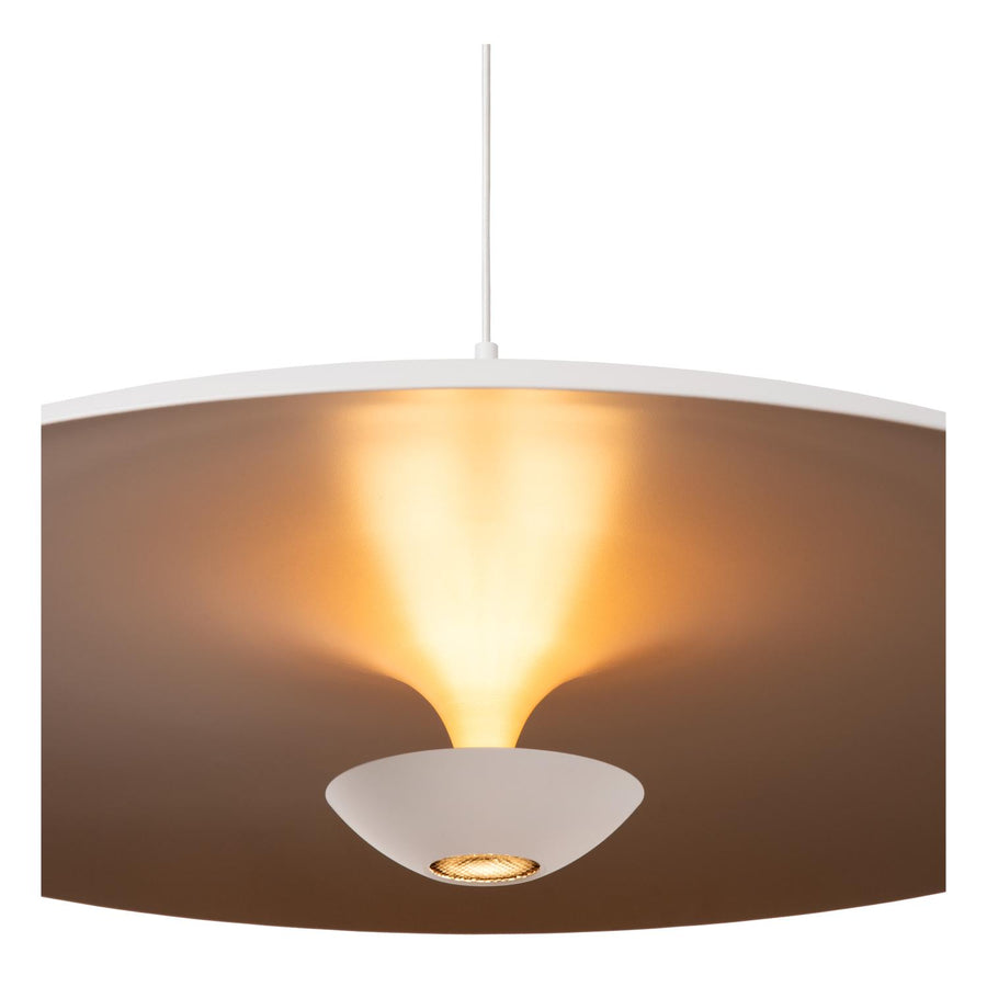 Lucide KENNETH dimbare LED-hanglamp Ø 80 cm, 22 W, wit