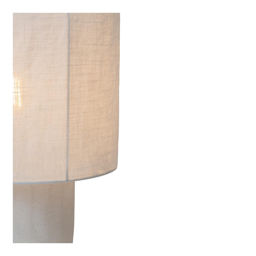 Lucide TISSAJA tafellamp Ø 20 cm, E14, wit