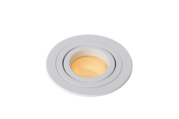 Lucide TUBE inbouwspot Ø 9,2 cm, GU10, wit