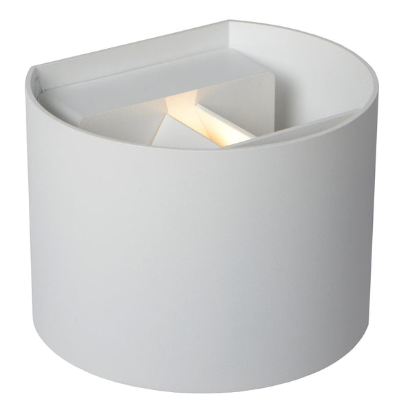 Lucide AXI LED-wandspot voor de badkamer 2 × 3,5 W, IP54, wit
