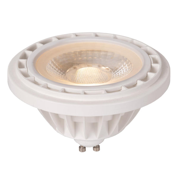Lucide ES111 dimbare LED-lamp GU10 Ø 11 cm, 12 W, 2200–3000 K, wit