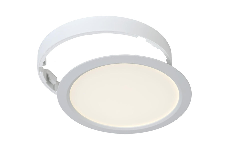Lucide TENDO-LED plafondlamp Ø 22 cm, 18 W, wit