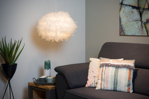 Lucide GOOSY SOFT hanglamp Ø 50 cm, E27, wit