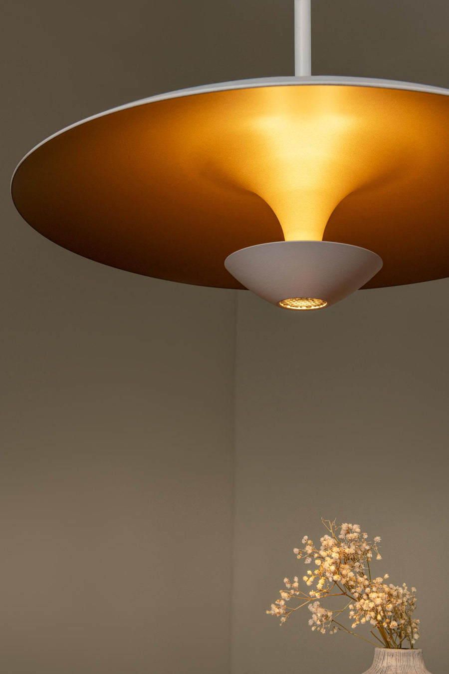 Lucide KENNETH dimbare LED-hanglamp Ø 40 cm, 12 W, wit