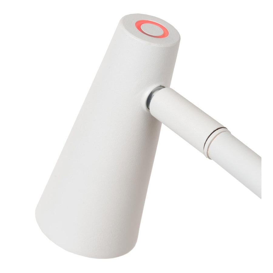 Lucide STIRLING oplaadbare LED-vloerlamp met 3 dimstanden, 3 W, wit