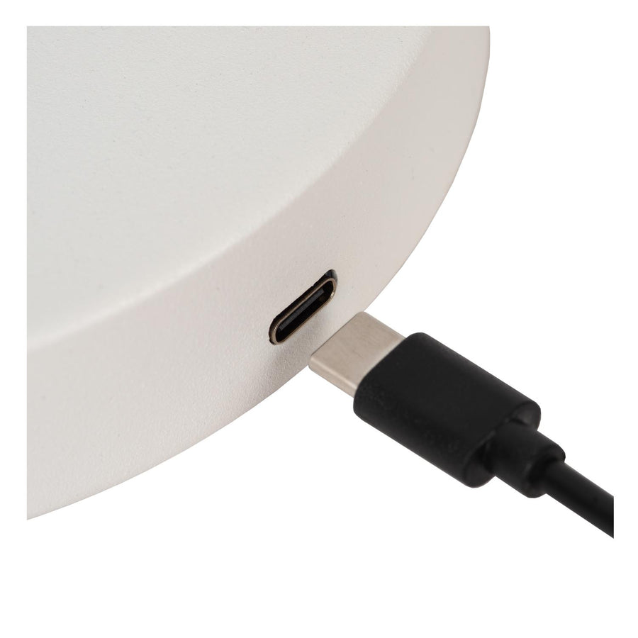 Lucide STIRLING oplaadbare LED-vloerlamp met 3 dimstanden, 3 W, wit